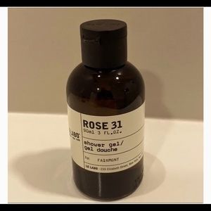 Very porsche brand le labo and rose 31 is one of the best shower gel of le labo